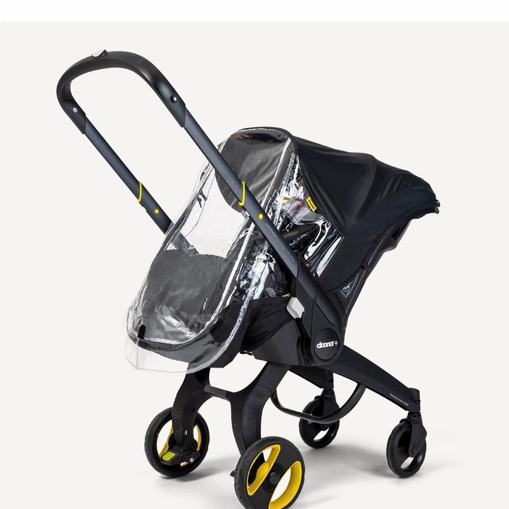 Doona Black and Yellow Stroller Rain Cover
Brand new in box nerver opened